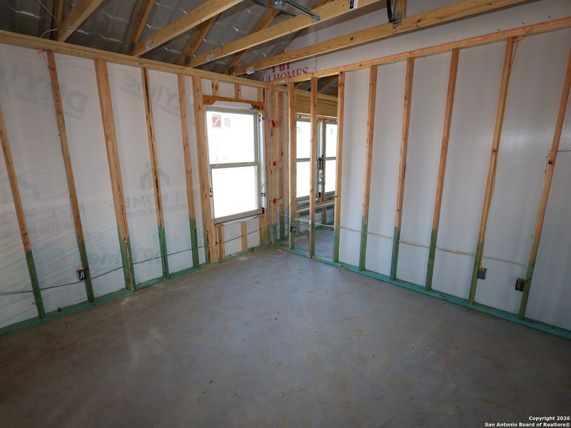 In-progress construction of a new home in Chaparral Ranch, Floresville, TX (Image 24).