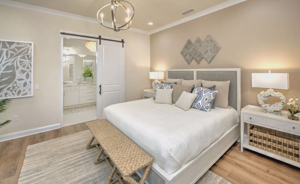 Furnished interior view inside a new home in Oakmont, Gainesville (Image 17).