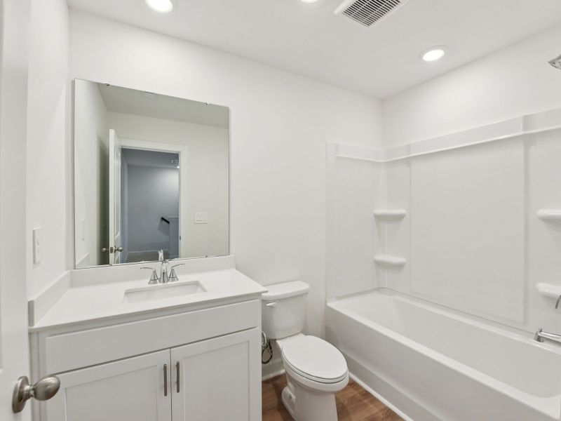 Furnished interior view inside a new home in Galloway Ridge, Charlotte (Image 6).