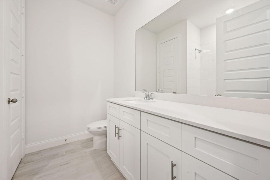 Spacious, unfurnished interior of a new home in Brystol at Wylder - Reserve Series, Port St. Lucie (Image 16).