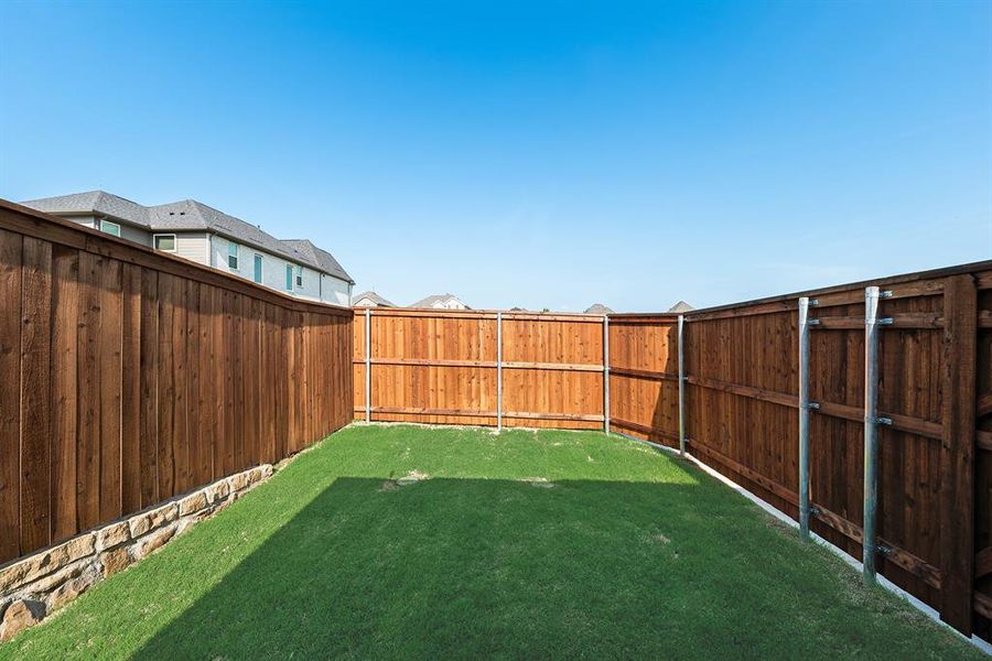Front exterior of a new home in Cottages of Celina, Celina, TX, highlighting curb appeal (Image 1).