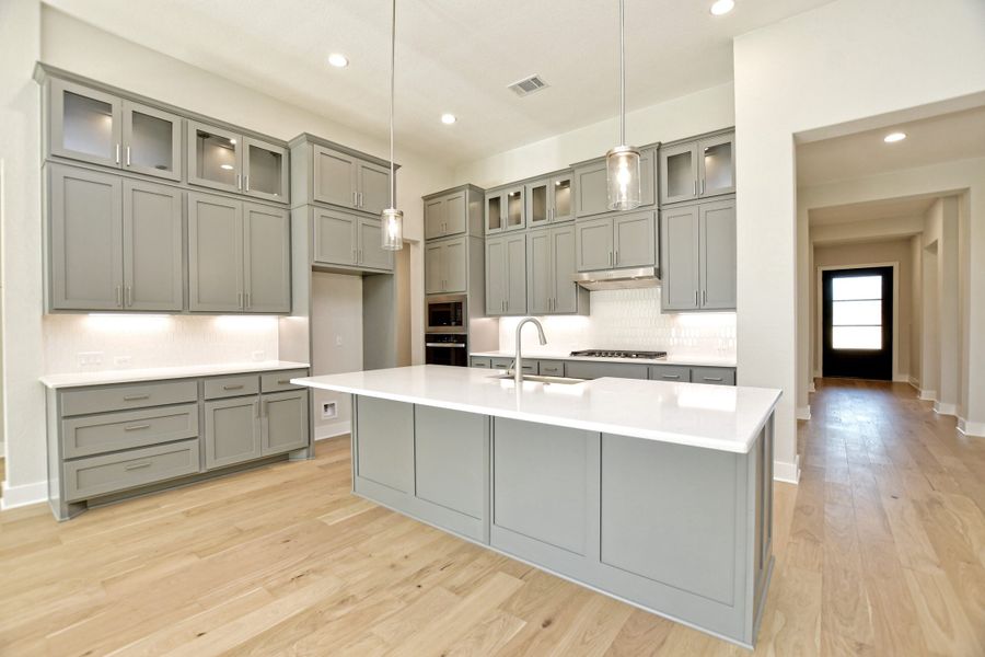 Representative furnished interior of a home built from the Sapphire by Giddens Homes in Riverstone, Georgetown (Image 6).