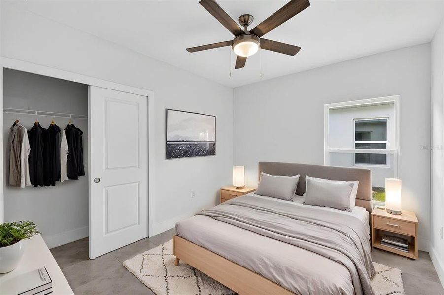 Furnished interior view inside a new home in , Port Charlotte (Image 14). Furnished interior view inside a new home in , Port Charlotte (Image 14).