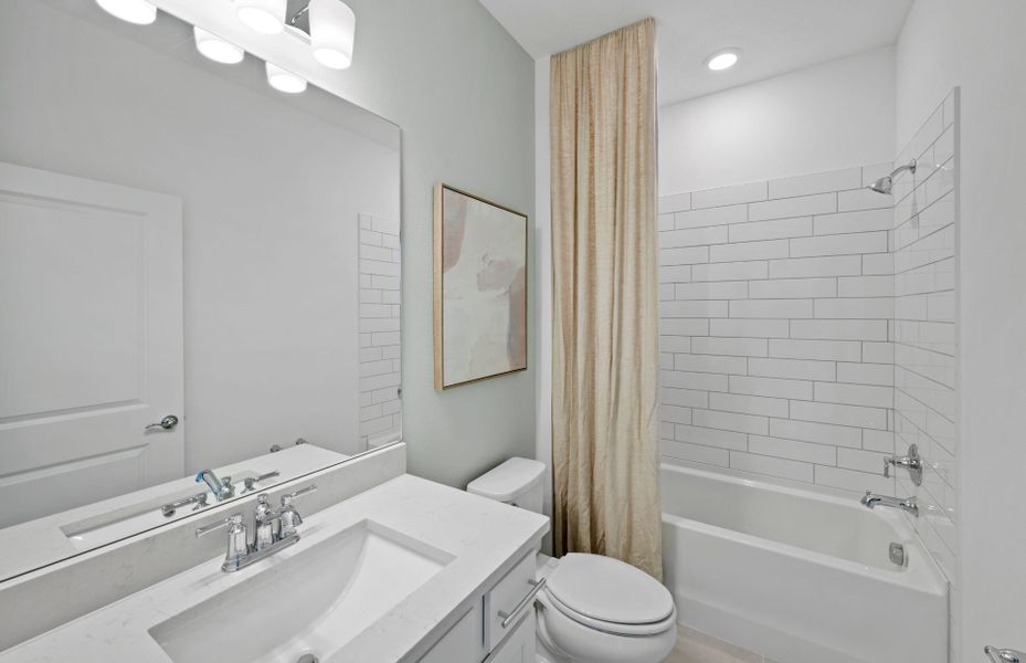 Furnished interior view inside a new home in Del Webb Sunchase, Parrish (Image 4).