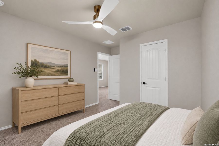 Furnished interior view inside a new home in , Seguin (Image 13). Furnished interior view inside a new home in , Seguin (Image 13).