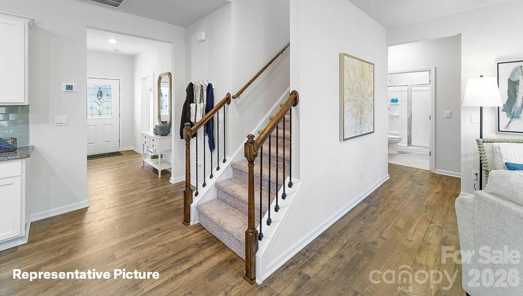 Furnished interior view inside a new home in Silverstein, Salisbury (Image 5).