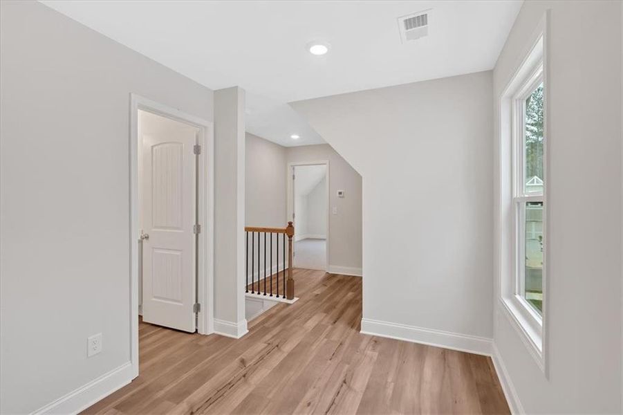 Spacious, unfurnished interior of a new home in Stratford at NatureWalk, Dallas (Image 22).