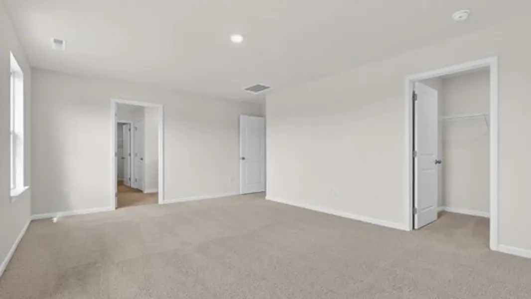 Spacious, unfurnished interior of a new home in The Reserve at Prestleigh, Wake Forest (Image 17). Spacious, unfurnished interior of a new home in The Reserve at Prestleigh, Wake Forest (Image 17).
