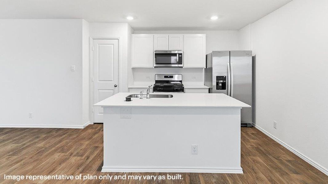 Furnished interior view inside a new home in Blue Ridge Ranch, San Antonio (Image 4).