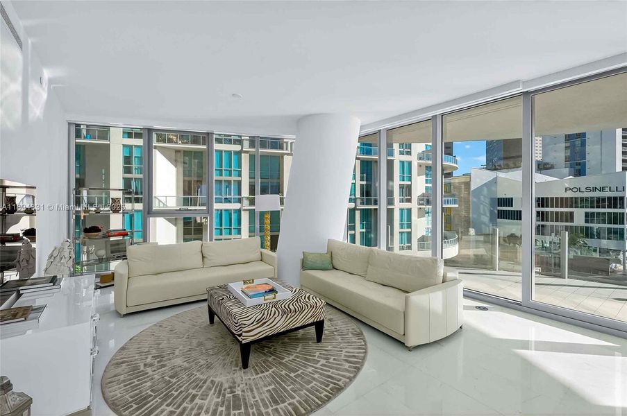 Furnished interior view inside a new home in , Miami (Image 12). Furnished interior view inside a new home in , Miami (Image 12).