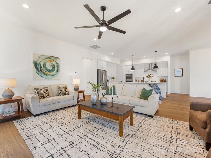 Furnished interior view inside a new home in Phillips Village, Matthews (Image 39).