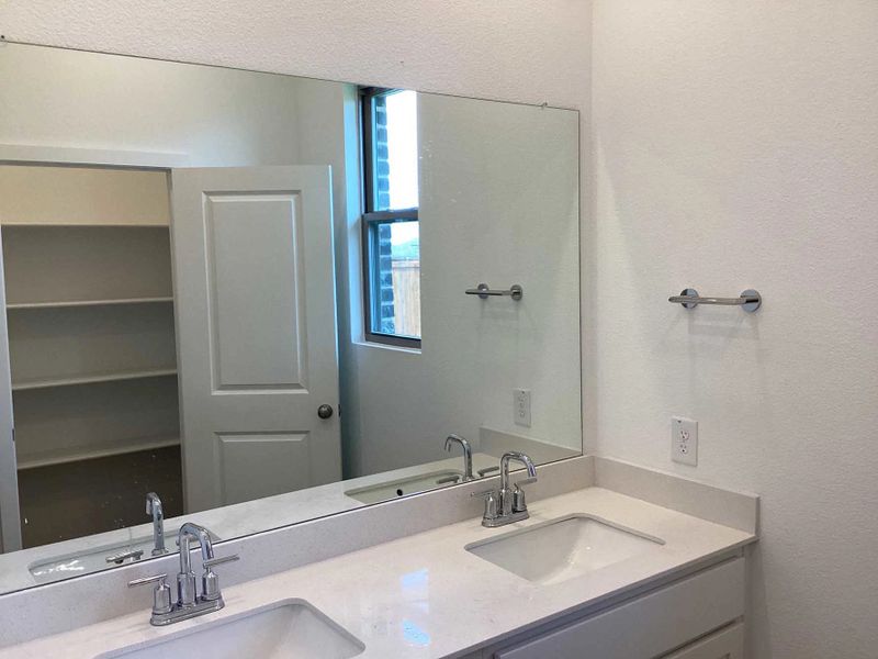 Primary Bathroom Construction Progress featuring the Coastal Collection