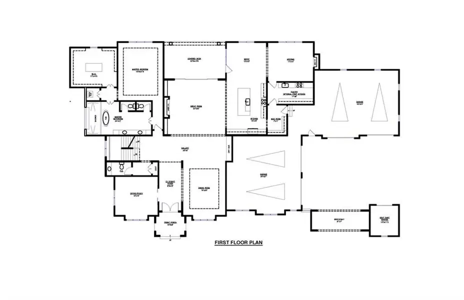 2D floor plan layout of this home in , Alpharetta, GA (Image 3).