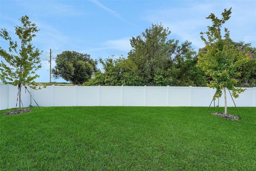 Exterior details and patio area of a home in Annabelle Estates, Winter Haven (Image 21).