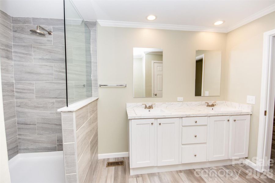 Furnished interior view inside a new home in , Hamptonville (Image 13).