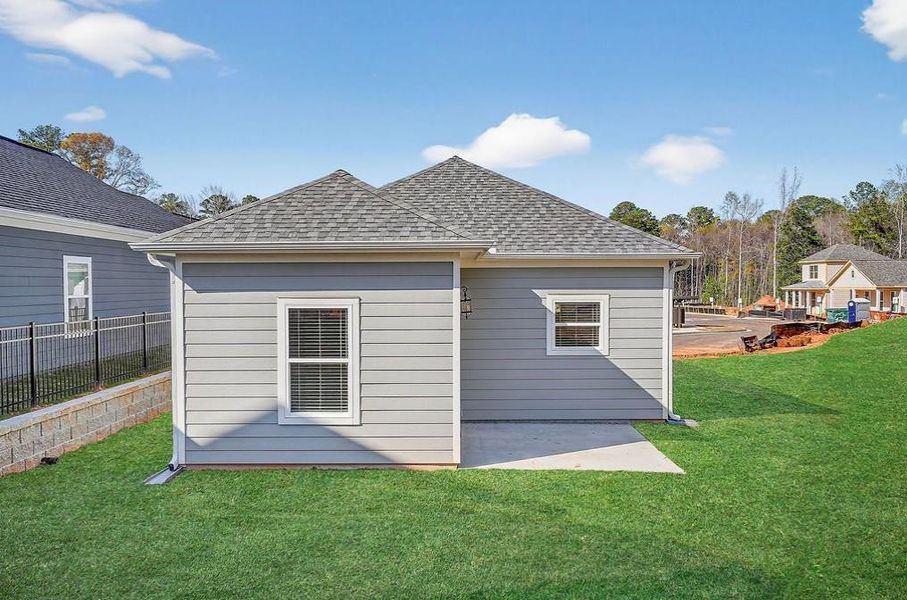 Exterior details and patio area of a home in , Fayetteville (Image 3).