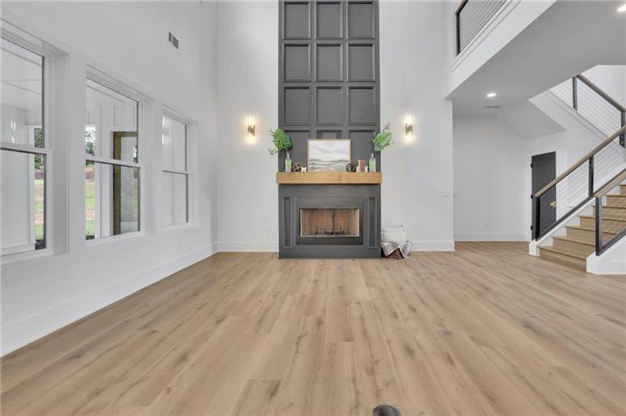 Spacious, unfurnished interior of a new home in , Canton (Image 53).