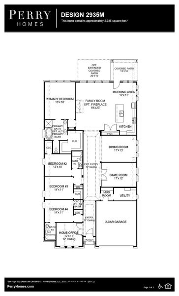 2D floor plan layout of this home in Sienna 55' - Valencia, Missouri City, TX (Image 2). 2D floor plan layout of this home in Sienna 55' - Valencia, Missouri City, TX (Image 2).