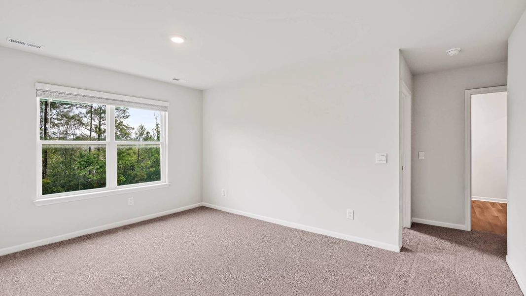 Spacious, unfurnished interior of a new home in Sidbury Station, Castle Hayne (Image 34).