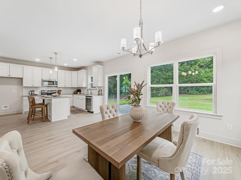 Furnished interior view inside a new home in , Marshville (Image 5). Furnished interior view inside a new home in , Marshville (Image 5).