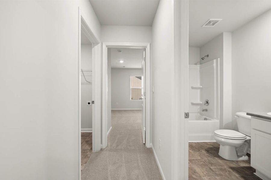 Representative furnished interior of a home built from the Elston by D.R. Horton in Captain's Corner, Grovetown (Image 17).