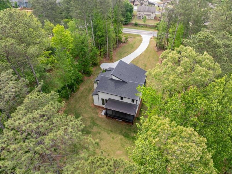 Front exterior of a new home in , South Fulton, GA, highlighting curb appeal (Image 25). Front exterior of a new home in , South Fulton, GA, highlighting curb appeal (Image 25).