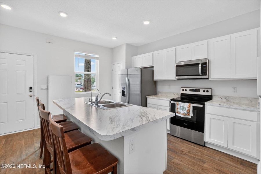 Furnished interior view inside a new home in Ravenswood Village, St. Augustine (Image 12).