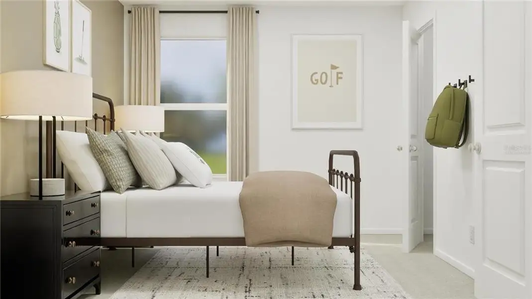 Furnished interior view inside a new home in , Kissimmee (Image 5).