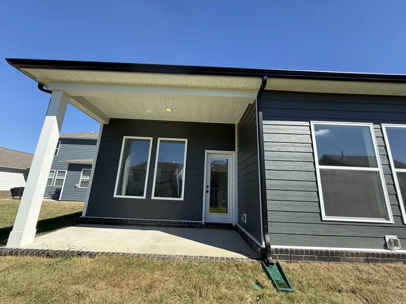 Exterior details and patio area of a home in Nexus – Park Collection, Gallatin (Image 3).