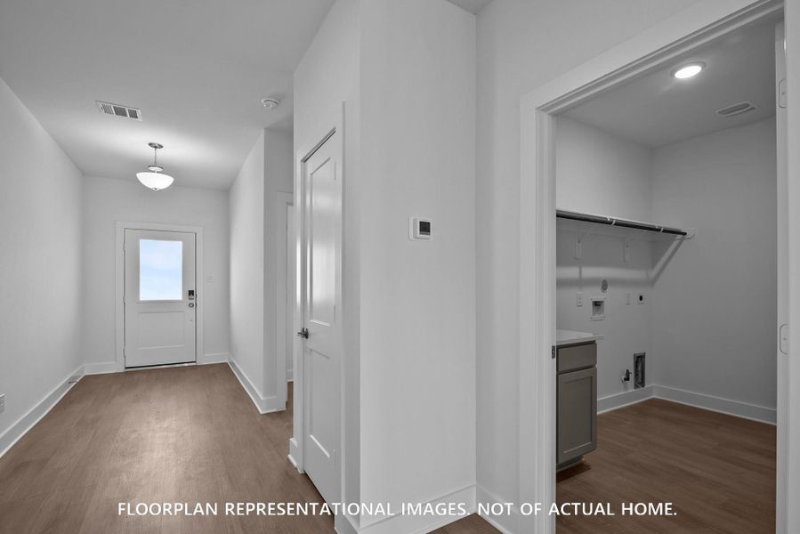 Spacious, unfurnished interior of a new home in Pinewood at Grand Texas, New Caney (Image 17).