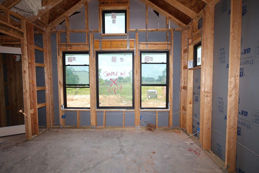 In-progress construction of a new home in Grange - Reserve Collection, Katy, TX (Image 5).