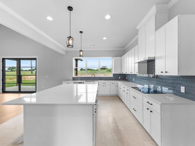 Furnished interior view inside a new home in , Alvord (Image 9).