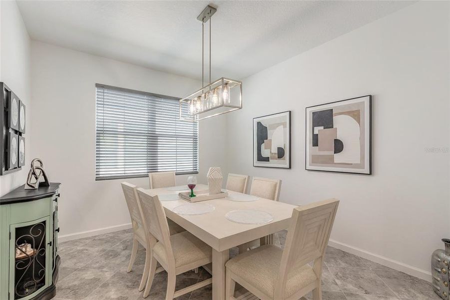 Furnished interior view inside a new home in , Daytona Beach (Image 8).
