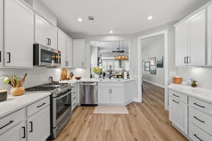 Furnished interior view inside a new home in , Hoschton (Image 34).