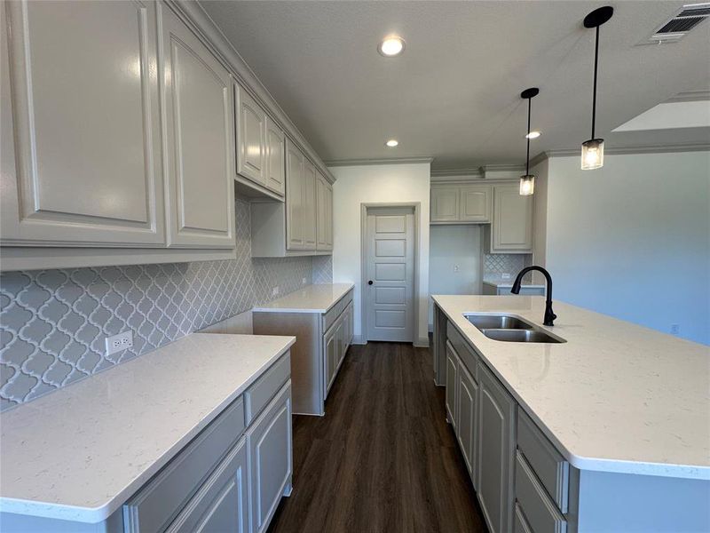Furnished interior view inside a new home in , Cleburne (Image 7).