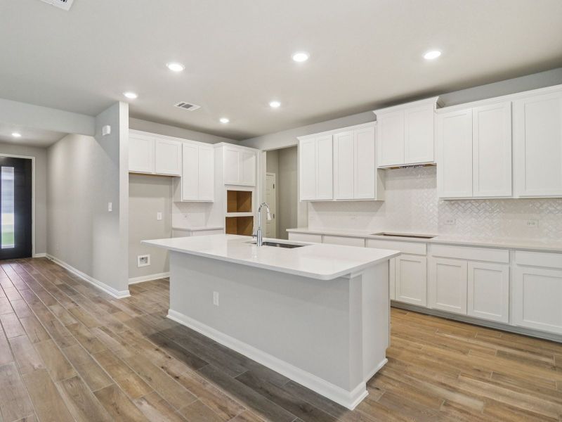 Furnished interior view inside a new home in Sagebrooke - Classic Series, San Antonio (Image 6).