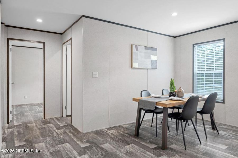 Furnished interior view inside a new home in , Hastings (Image 7).