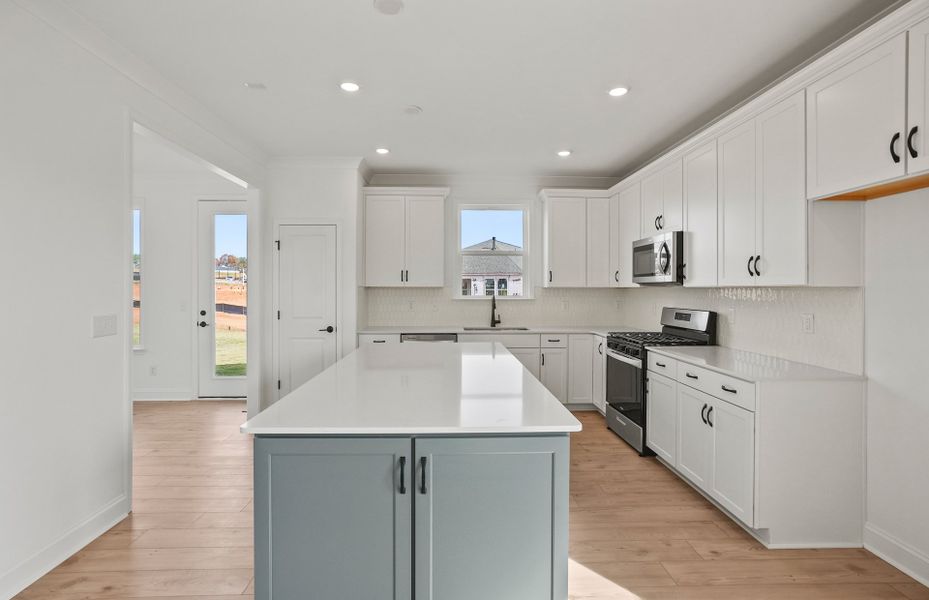 Open Kitchen with Island