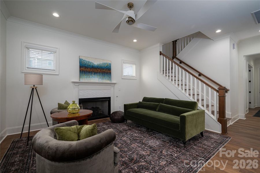 Furnished interior view inside a new home in , Belmont (Image 9).