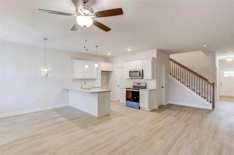 Spacious, unfurnished interior of a new home in , Lula (Image 17).