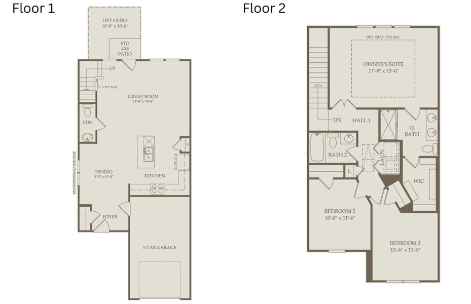 2D floor plan layout of this home in Flemingfield, Greensboro, NC (Image 4). 2D floor plan layout of this home in Flemingfield, Greensboro, NC (Image 4).