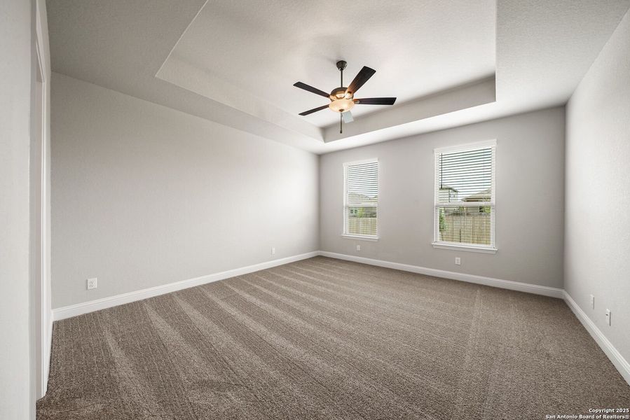 Spacious, unfurnished interior of a new home in Morgan Meadows, San Antonio (Image 17).