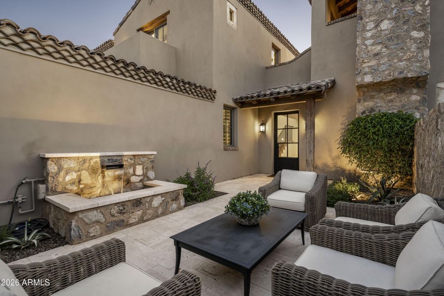 Entry Courtyard Entry Courtyard