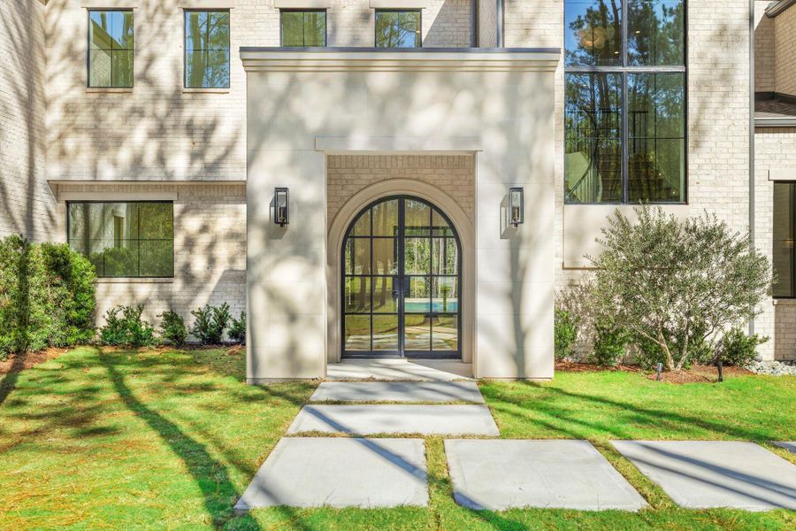 Exterior details and patio area of a home in , Montgomery (Image 3). Exterior details and patio area of a home in , Montgomery (Image 3).