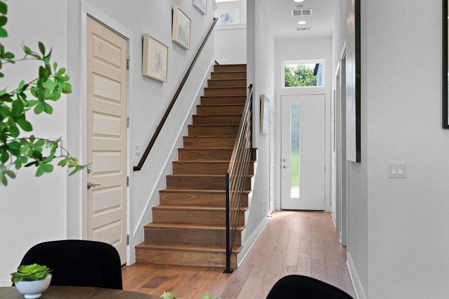 Furnished interior view inside a new home in Agave, Austin (Image 7).