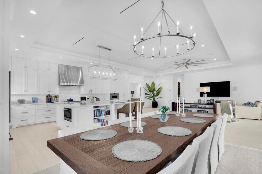 Furnished interior view inside a new home in , Jupiter (Image 5).