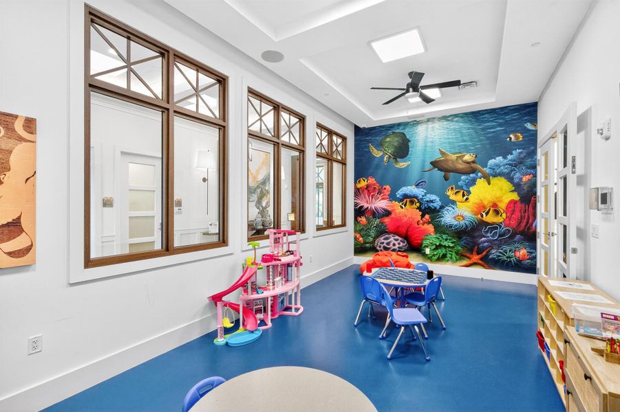 Furnished interior view inside a new home in , Palm Beach Gardens (Image 39).