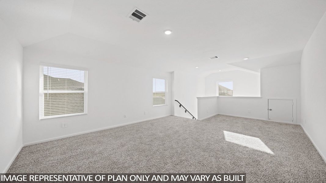 Representative unfurnished interior of a home built from the Kendall by D.R. Horton in Sunterra Lakes, Brookshire (Image 15).