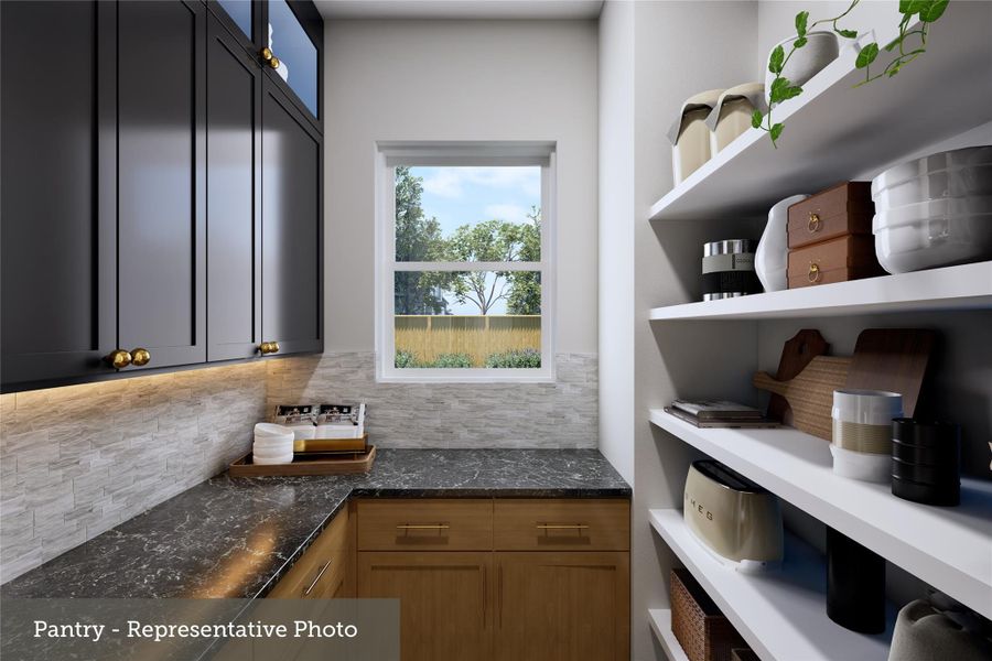 In-progress construction of a new home in The Woodlands Hills - Premier Collection, Willis, TX (Image 23).