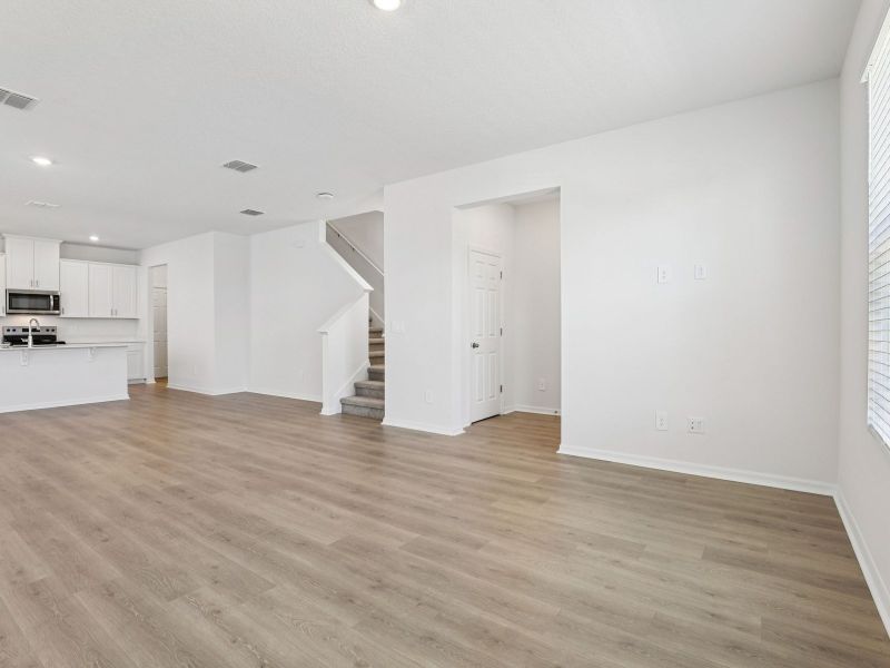 Spacious, unfurnished interior of a new home in The Meadow at Crossprairie Bungalows, St. Cloud (Image 9). Spacious, unfurnished interior of a new home in The Meadow at Crossprairie Bungalows, St. Cloud (Image 9).